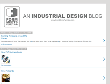 Tablet Screenshot of blog.formmeetsfunction.com